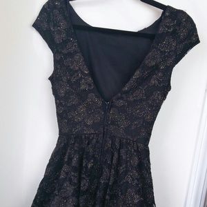 B. Darlin black and gold dress